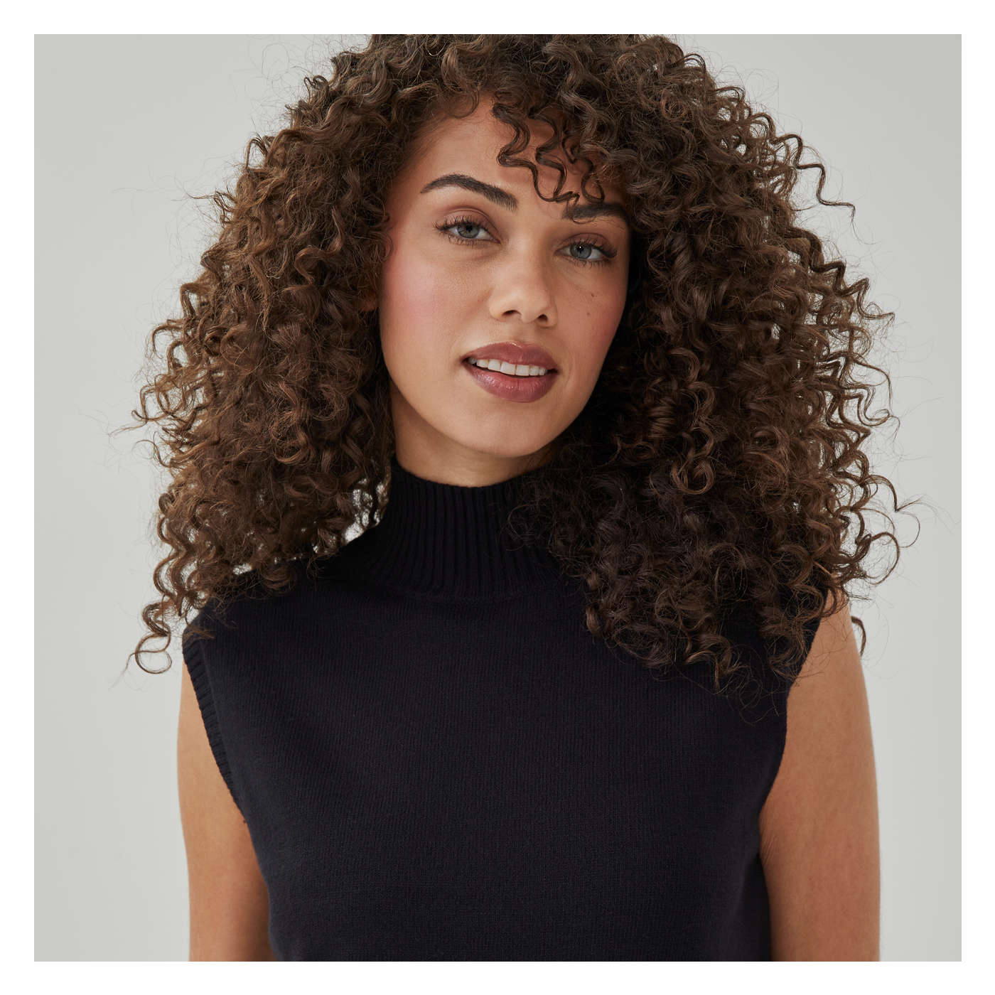 Joe Fresh Mock Neck Sweater Tank - 1 ea | Zehrs